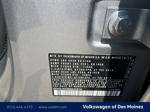 Certified 2024 Volkswagen Taos SE image 21