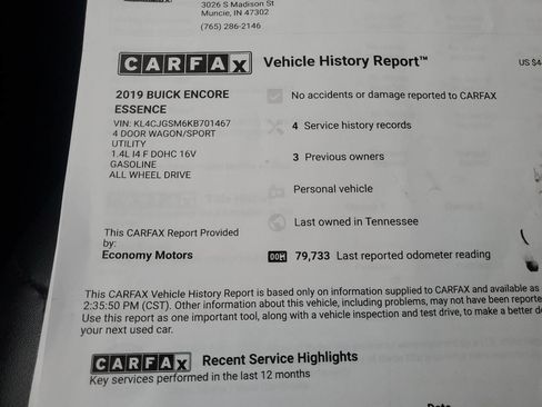 Used 2019 Buick Encore Essence w/ Safety Package II image 14