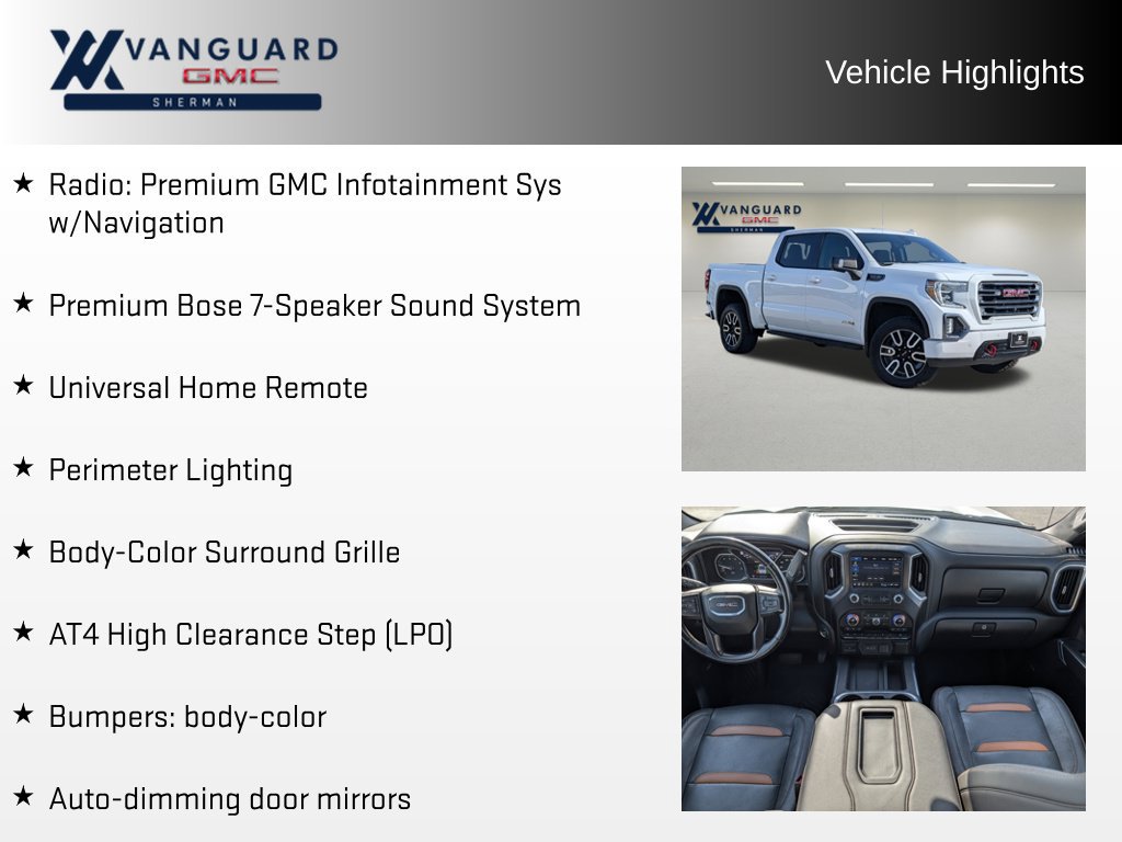 Used 2021 GMC Sierra 1500 AT4 w/ AT4 Premium Package AWD/4WD image 16
