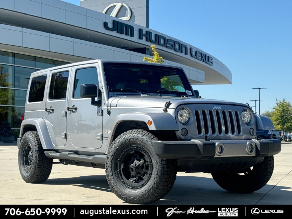 Used 2017 Jeep Wrangler Unlimited Sahara w/ Connectivity Group AWD/4WD image 1