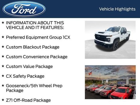 Used 2025 Chevrolet Silverado 2500 Custom w/ Custom Value Package AWD/4WD image 4