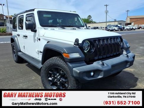 Used 2020 Jeep Wrangler Unlimited Sport AWD/4WD image 1