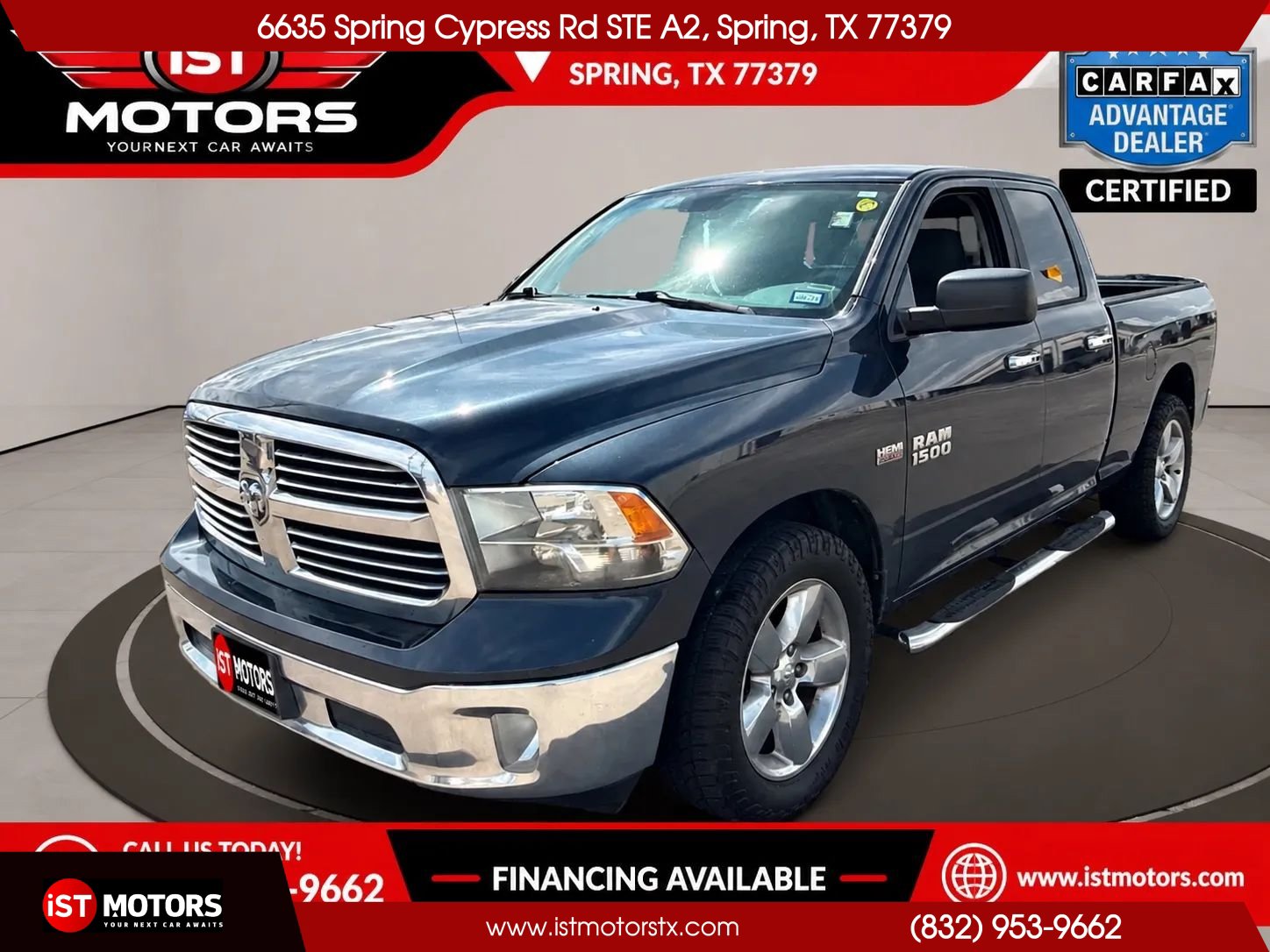 Used 2013 RAM 1500 Big Horn RWD image 1