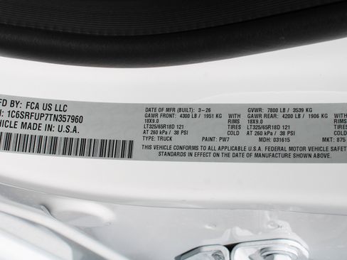 New 2026 RAM 1500 RHO AWD/4WD image 44