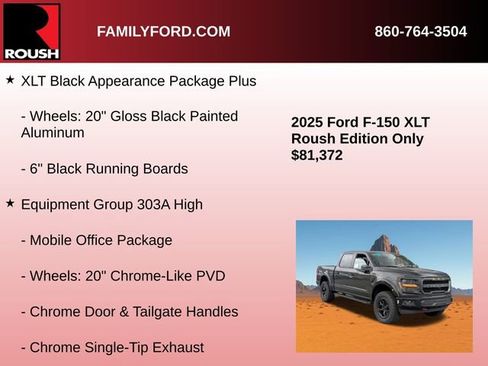 New 2025 Ford F150 XLT w/ Equipment Group 303A High image 10