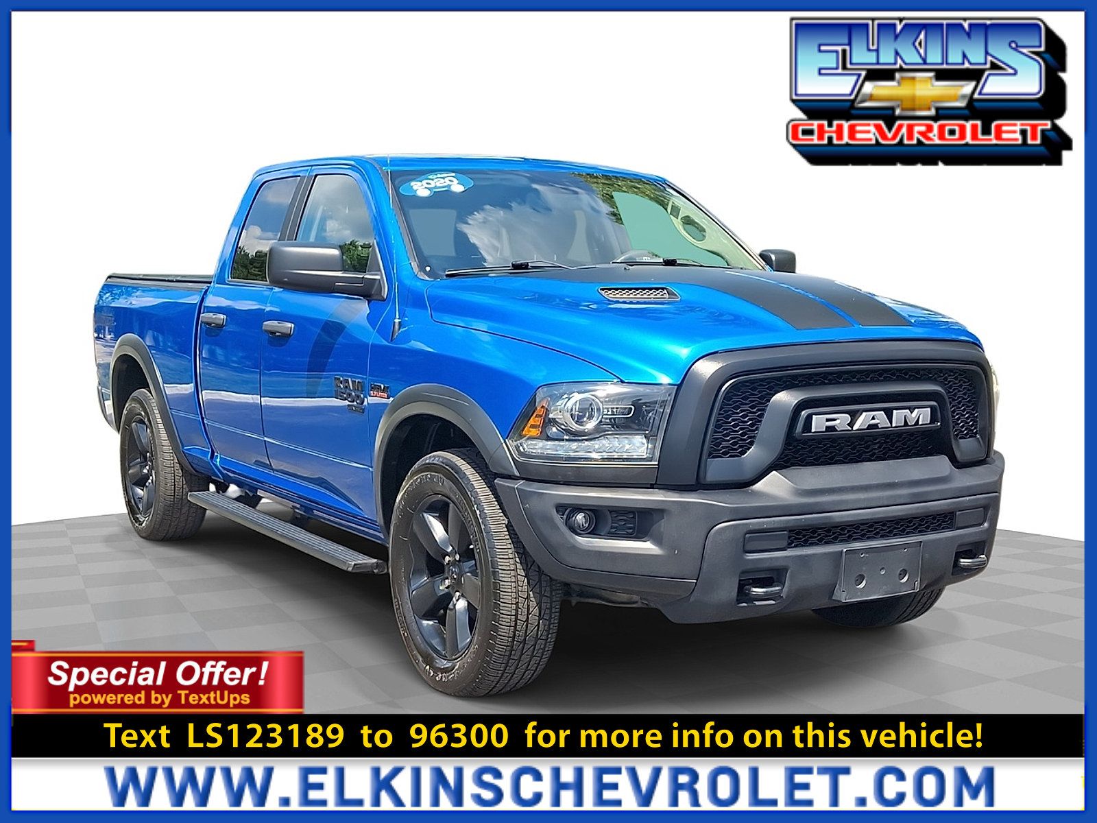 Used 2020 RAM 1500 Warlock w/ Electronics Group AWD/4WD image 1