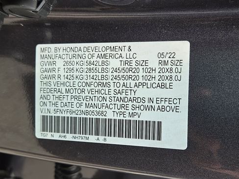 Used 2022 Honda Pilot Special Edition image 28