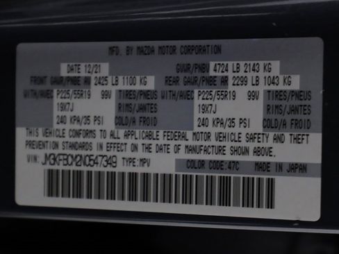 Used 2022 MAZDA CX-5 Carbon Edition image 48