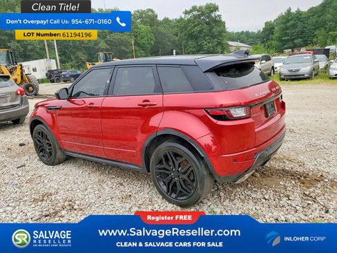 Used 2017 Land Rover Range Rover Evoque HSE Dynamic AWD/4WD image 3