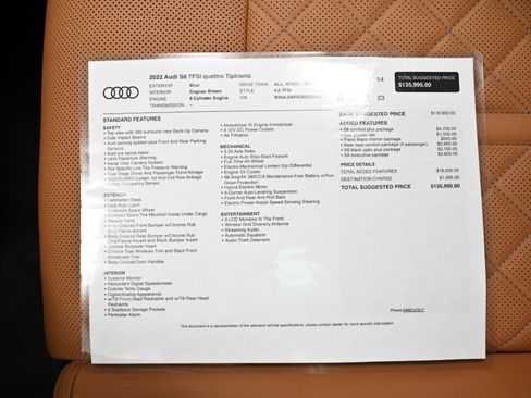 Used 2022 Audi S8 image 55