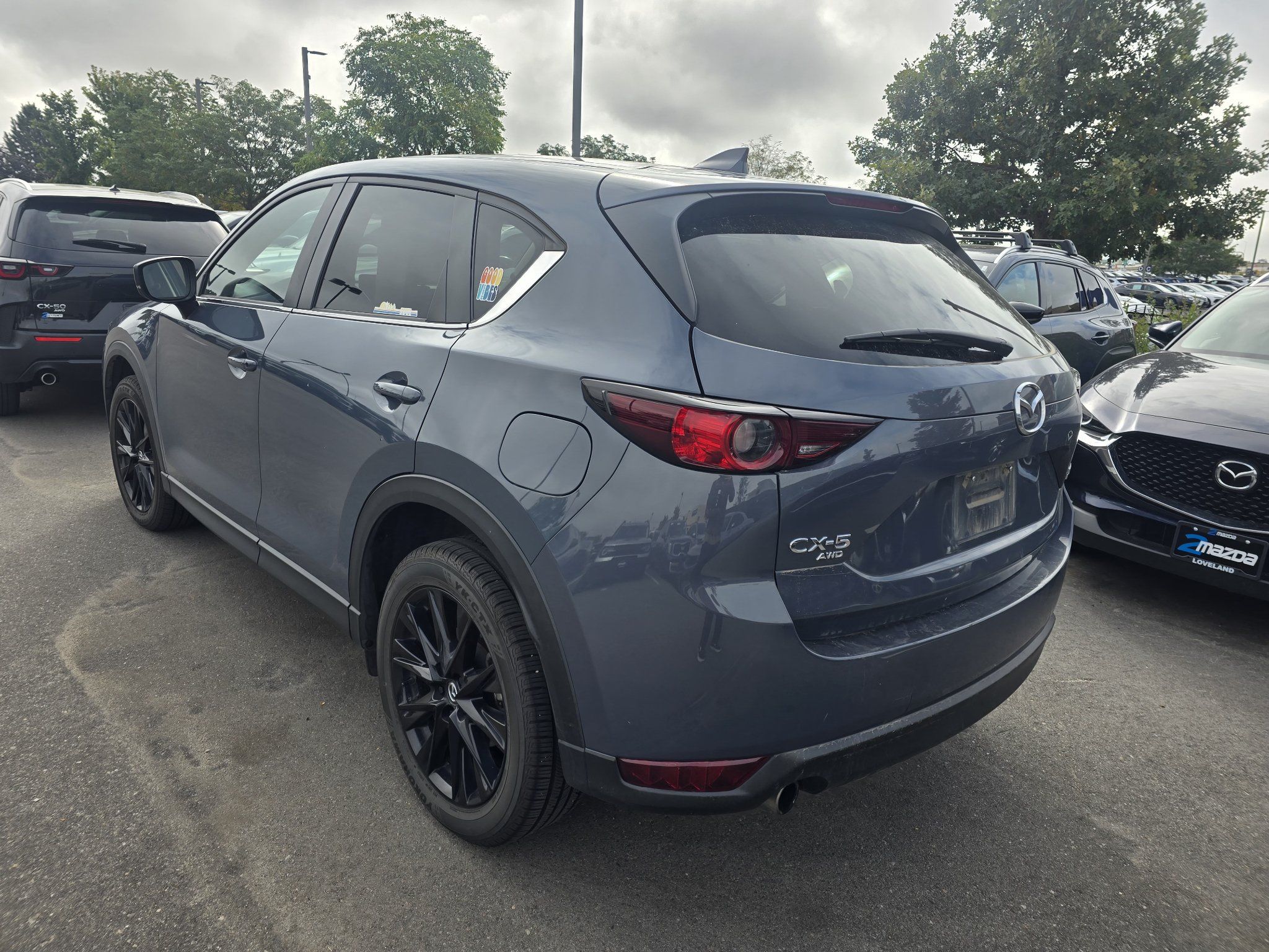 Used 2021 MAZDA CX-5 Carbon Edition AWD/4WD image 3