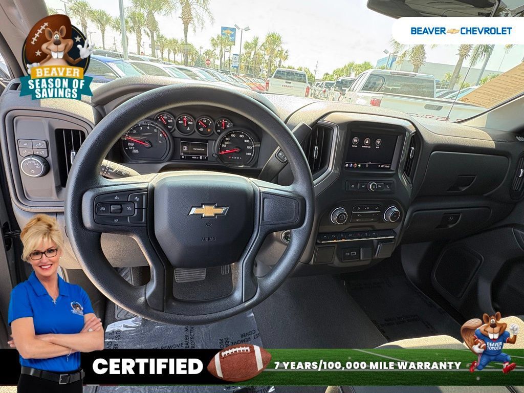 Used 2025 Chevrolet Silverado 1500 W/T w/ WT Safety Package RWD image 16