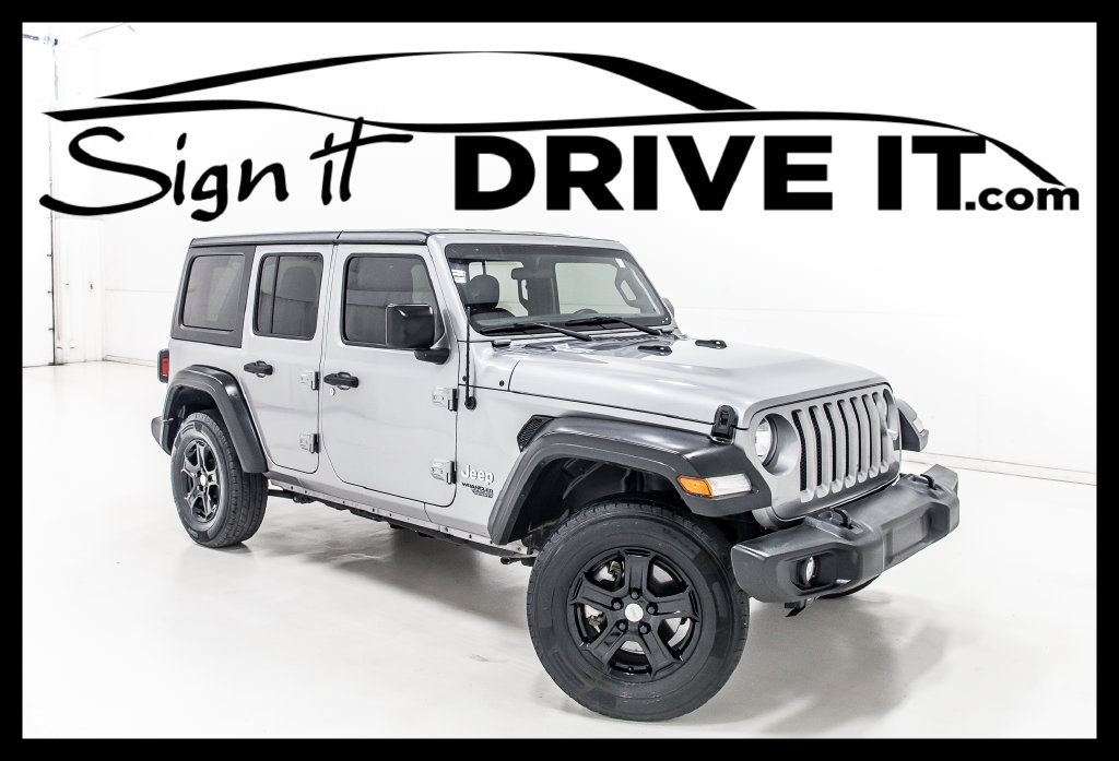 Used 2020 Jeep Wrangler Unlimited Sport S AWD/4WD image 1