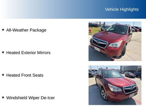 Used 2015 Subaru Forester 2.5i Premium w/ All-Weather Package image 5