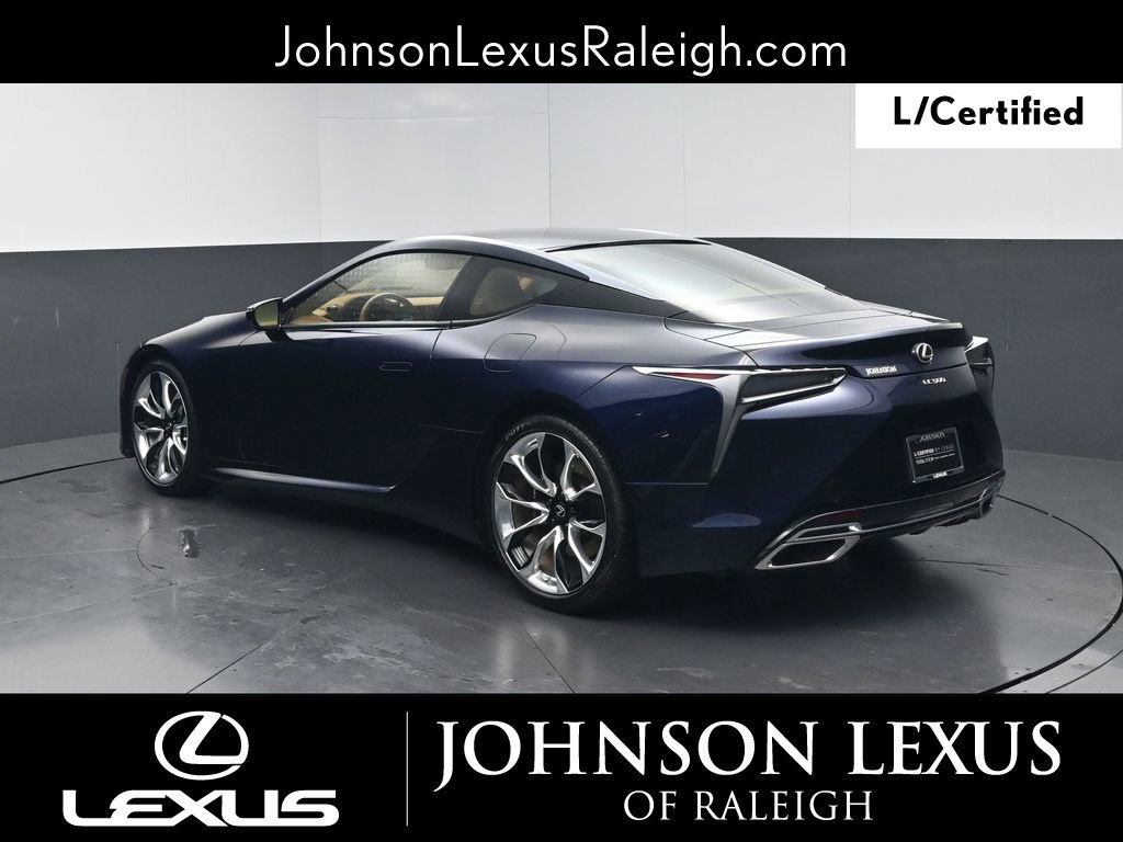 Certified 2021 Lexus LC 500 Coupe w/ Performance Package RWD image 7
