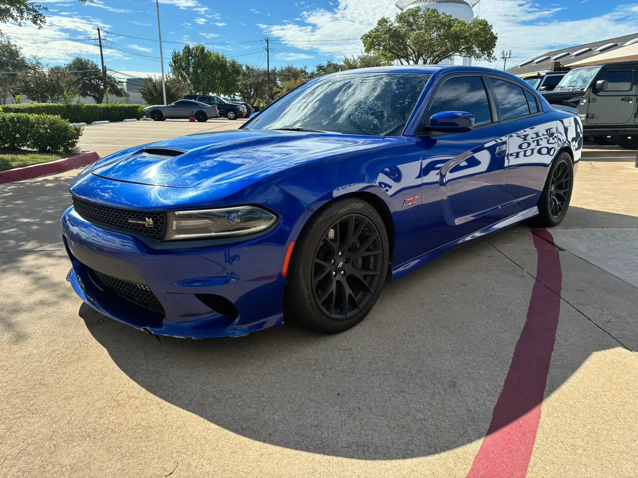 Used 2018 Dodge Charger R/T Scat Pack w/ Dynamics Package RWD image 3