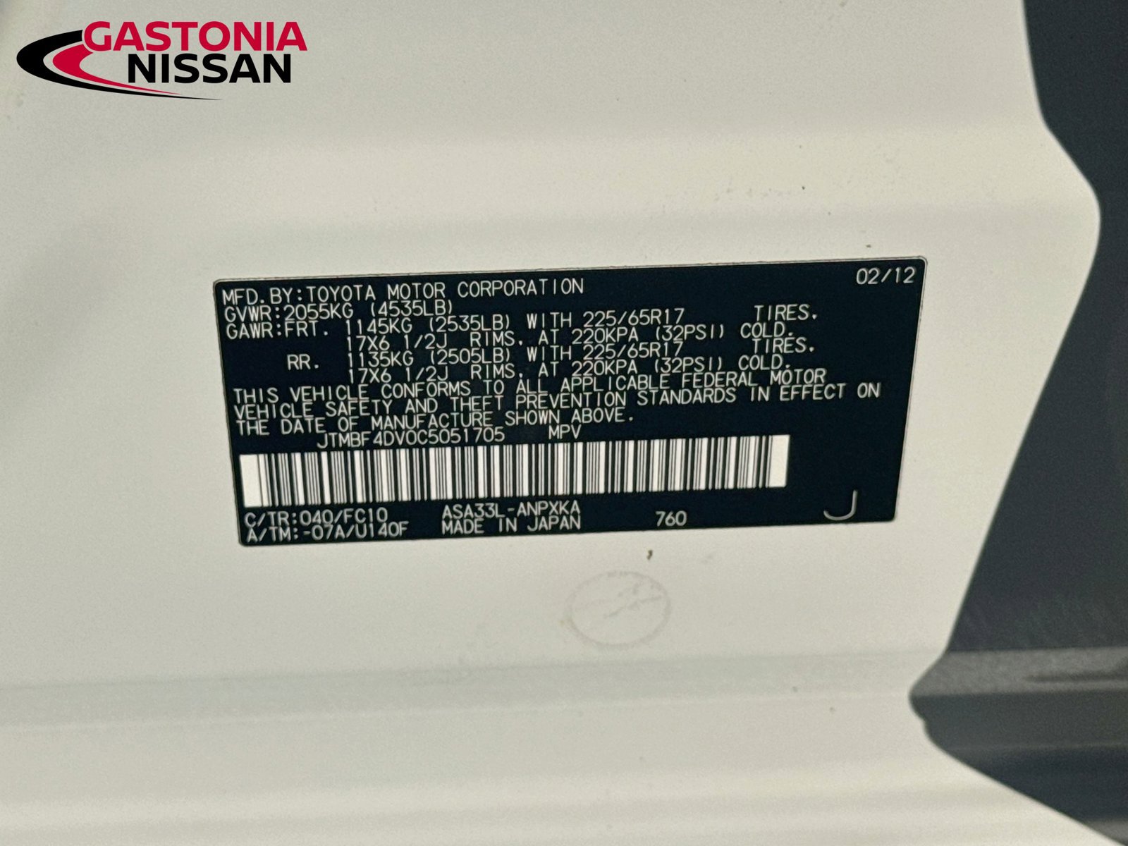 Used 2012 Toyota RAV4 4WD w/ Value Pkg image 38