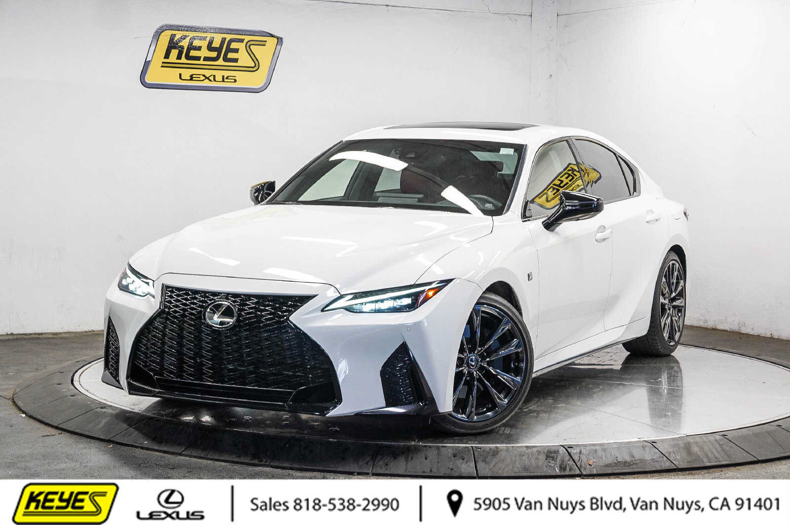 Used 2025 Lexus IS 350 F Sport w/ Navigation Package RWD image 1