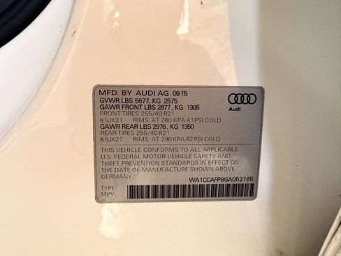 Used 2016 Audi SQ5 Premium Plus w/ Technology Package image 31