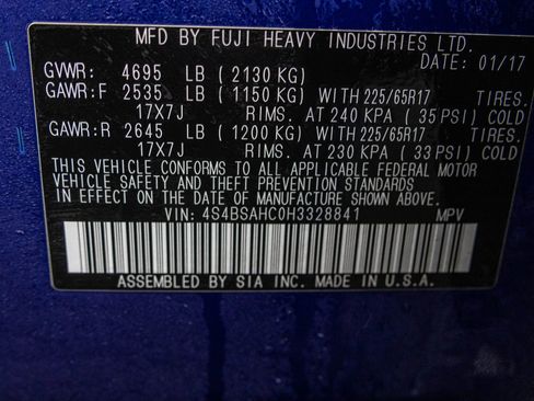 Used 2017 Subaru Outback 2.5i Premium image 56