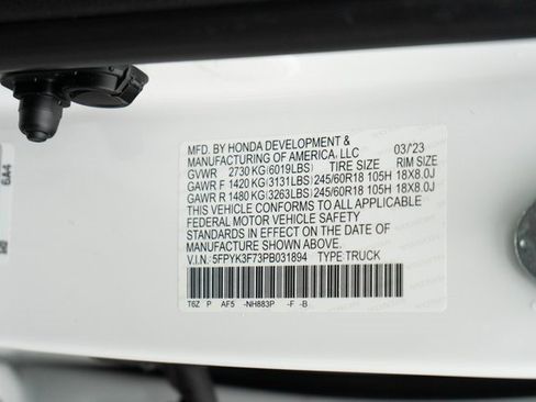 Used 2023 Honda Ridgeline RTL-E image 34