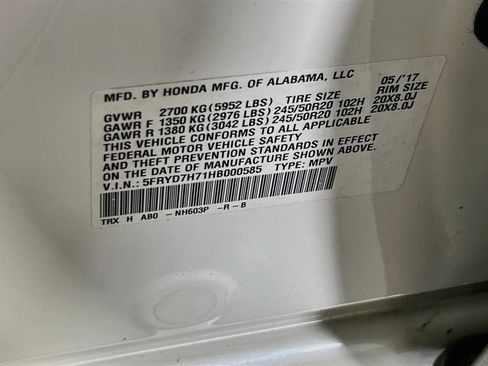 Used 2017 Acura MDX Sport Hybrid w/ Advance Pkg AWD/4WD image 33