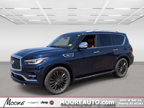 Used 2023 INFINITI QX80 Sensory w/ Cargo Package AWD/4WD image 1