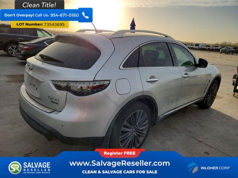 Used 2017 INFINITI QX70 4dr Sport w/ Limited Package image 4
