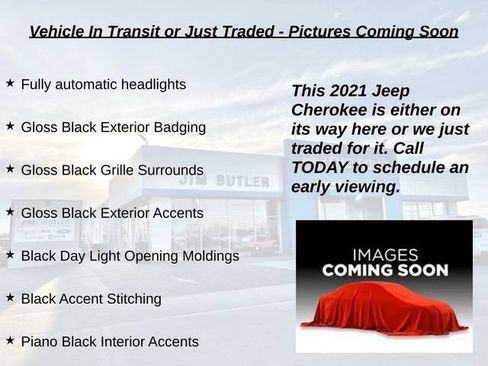 Used 2021 Jeep Cherokee Latitude Plus FWD image 2