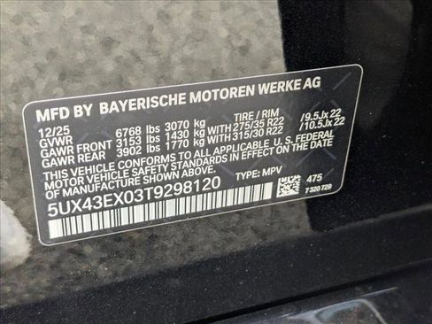 New 2026 BMW X6 M60i w/ Parking Assistance Package image 17