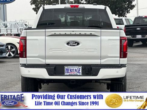 New 2025 Ford F150 Platinum w/ Equipment Group 702A High image 5