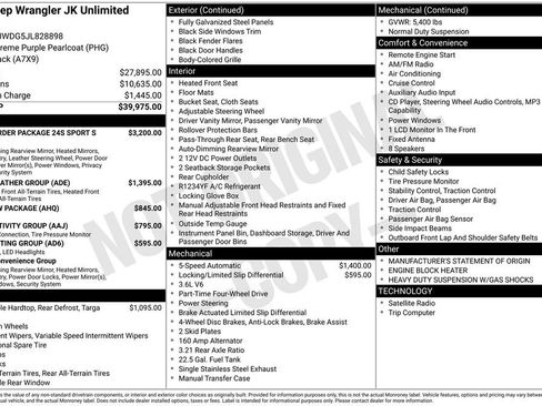 Used 2018 Jeep Wrangler Unlimited Sport S image 8