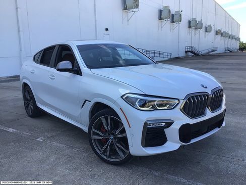 Used 2021 BMW X6 M50i w/ Executive Package AWD/4WD image 5