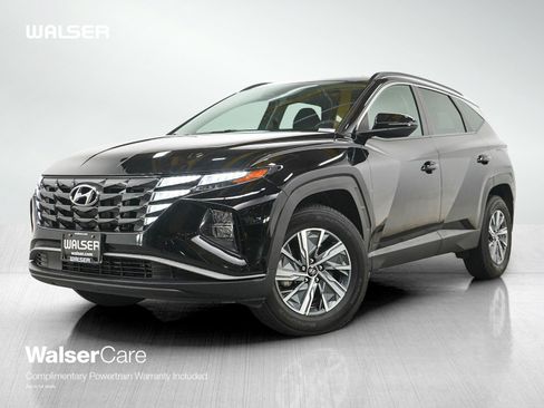 Used 2022 Hyundai Tucson Blue AWD/4WD image 1