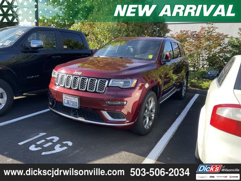 Used 2021 Jeep Grand Cherokee Summit AWD/4WD image 1