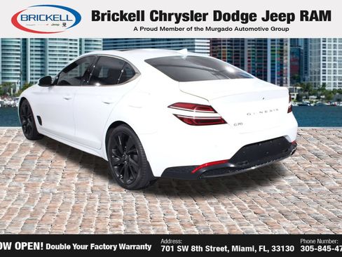 Used 2023 Genesis G70 2.0T w/ Sport Prestige Package RWD image 2
