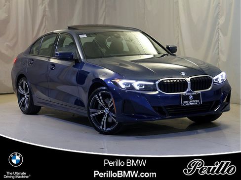 Certified 2023 BMW 330i xDrive Sedan w/ Premium Package AWD/4WD image 1