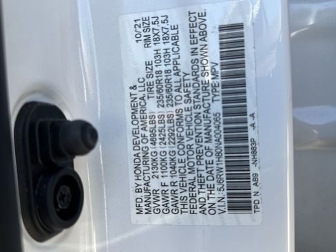 Certified 2022 Honda CR-V EX-L image 16