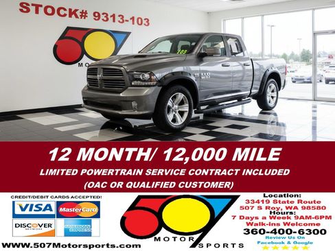 Used 2013 RAM 1500 Sport w/ Sport Premium Group image 1