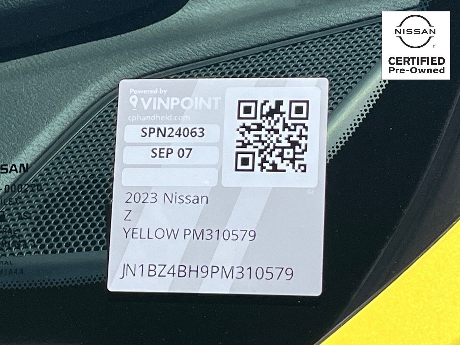Certified 2023 Nissan Z w/ Floor Mat Package (L93) RWD image 31