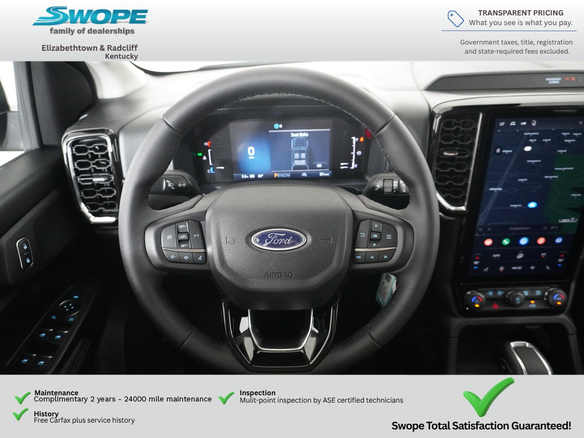 New 2026 Ford Ranger XLT w/ Equipment Group 301A High AWD/4WD image 16