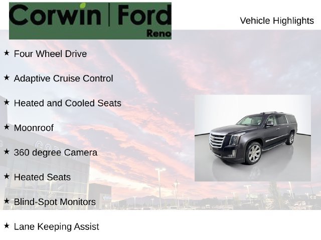 Used 2017 Cadillac Escalade ESV Premium Luxury AWD/4WD image 8