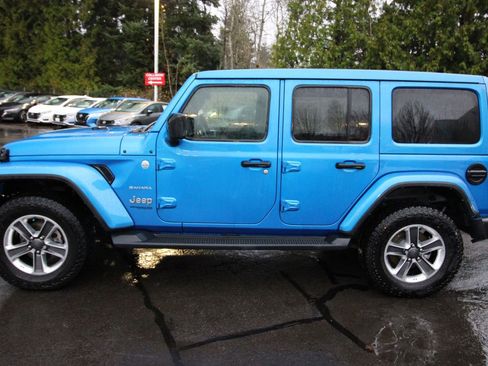 Used 2021 Jeep Wrangler Unlimited Sahara image 2