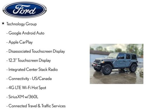 Used 2024 Jeep Wrangler Unlimited Rubicon w/ Technology Group AWD/4WD image 9