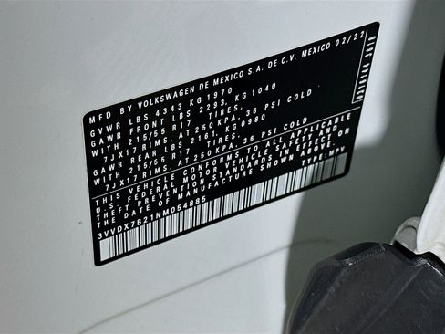 Used 2022 Volkswagen Taos S w/ IQ Drive S Package image 12