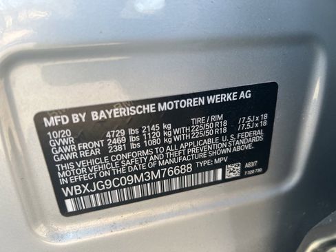 Used 2021 BMW X1 xDrive28i w/ Convenience Package image 15