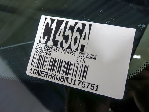 Certified 2021 Chevrolet Traverse LT w/ LT Premium Package image 41