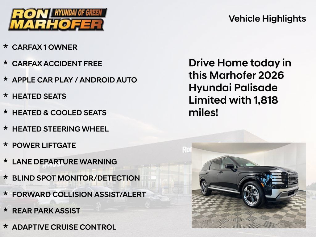Used 2026 Hyundai Palisade Limited AWD/4WD image 15