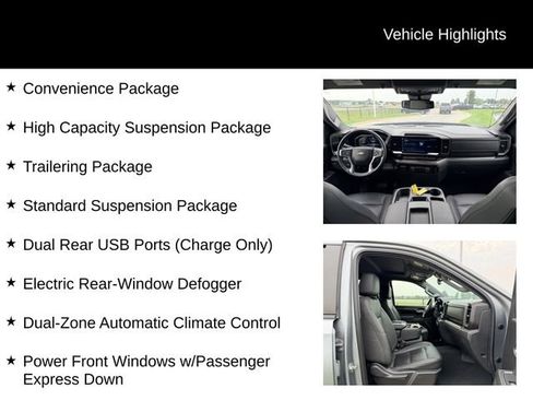 Used 2023 Chevrolet Silverado 1500 LT w/ Leather Package AWD/4WD image 12