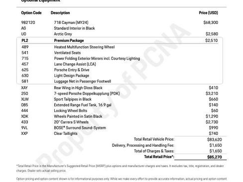 Certified 2024 Porsche 718 Cayman image 42